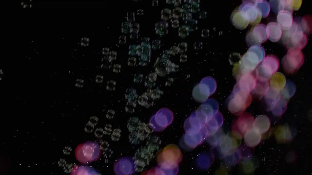 A Colorful Night Glow