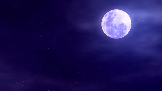 The Moon Through the Clouds