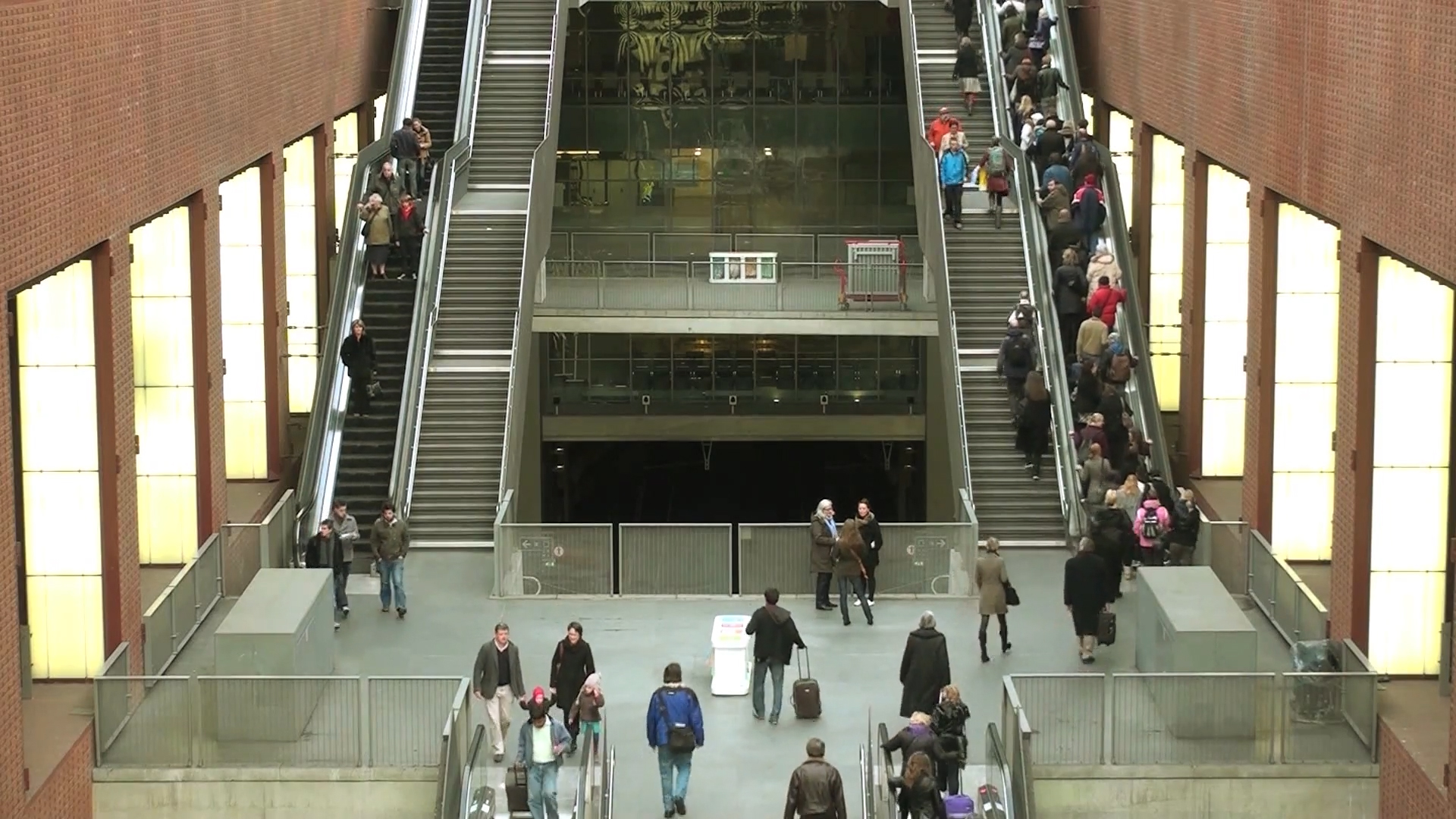 Riding the Escalator