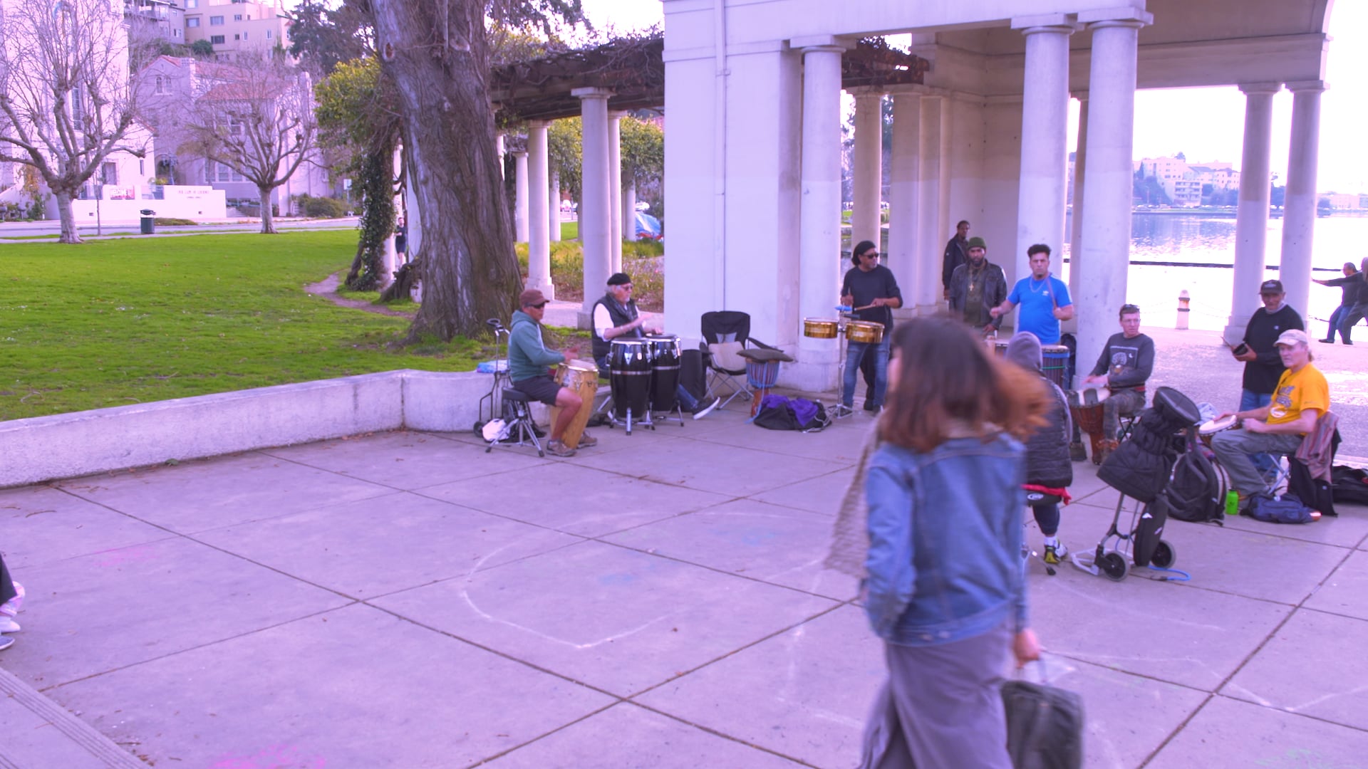 Drum Circle in the Park