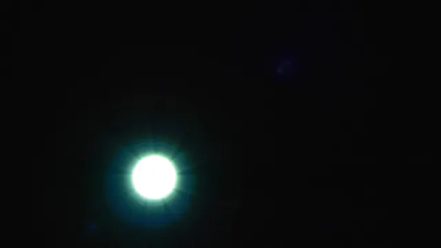Dancing Green Light