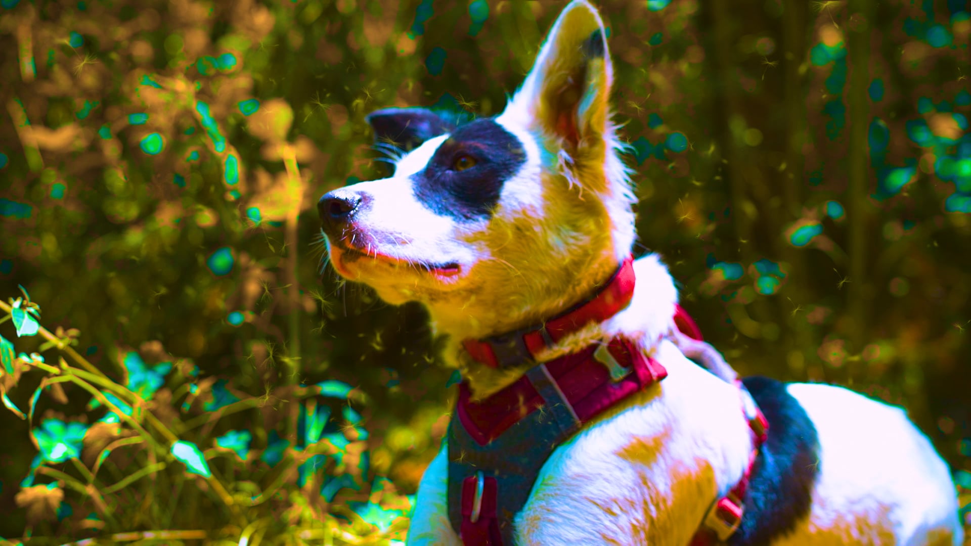 Stick Chase in the Forest