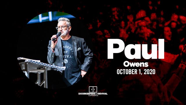 Pastor Paul Owens | 9AM Session | October 1, 2020