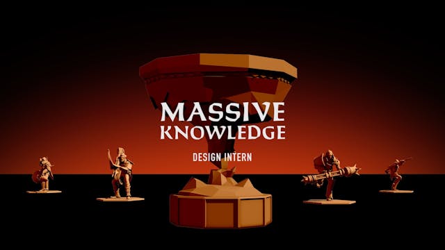 MASSIVE KNOWLEDGE // Design Intern Phillip Chung