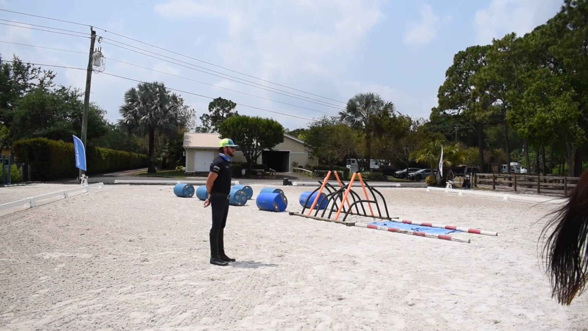 Jessica under saddle on the way to building the best partnership 