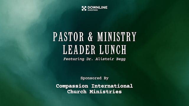 Pastor & Ministry Leader Luncheon