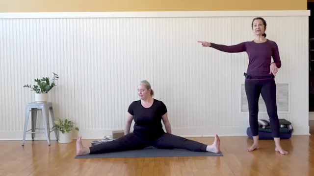 Iyengar: Simple Leg Stretches • Nadja...