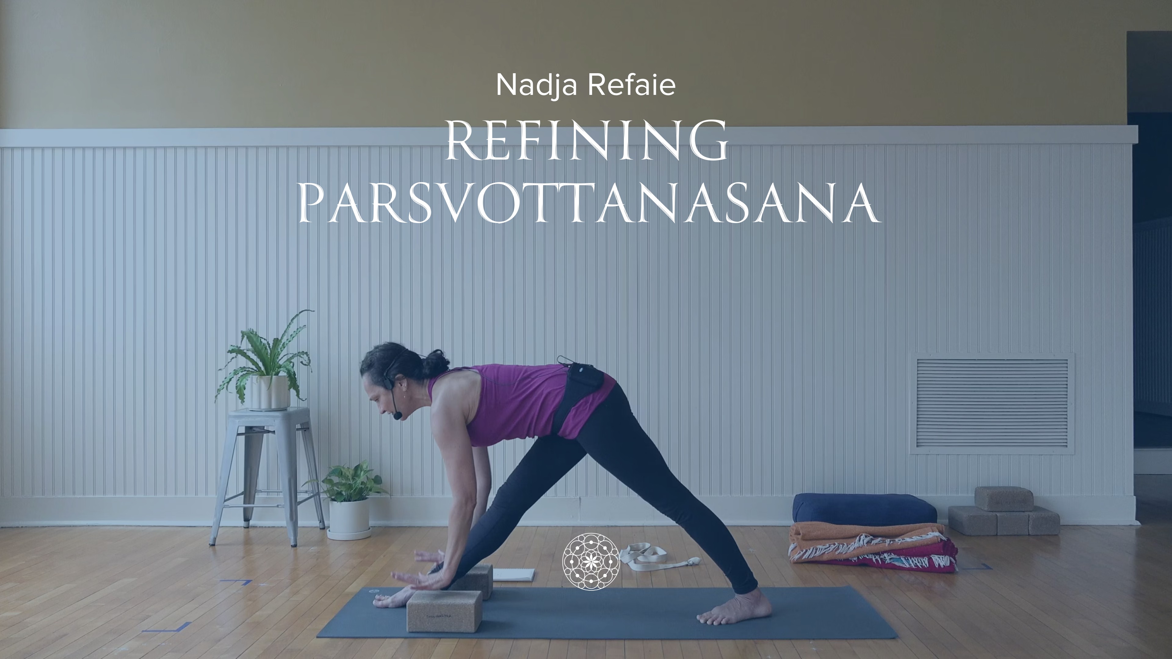 Iyengar: Refining Parsvottanasana • Nadja Refaie • 20 min