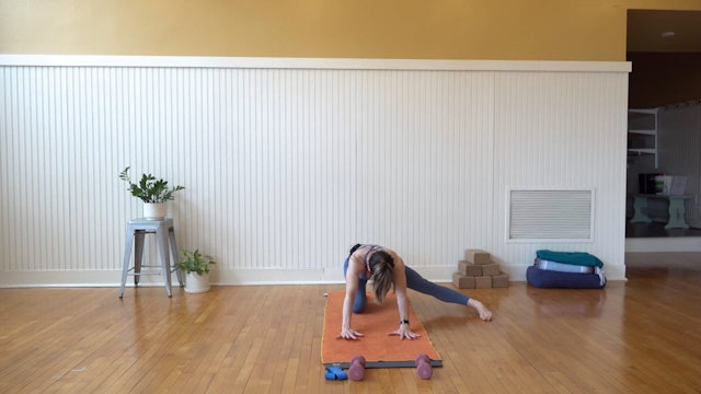 45 Minute Yoga Sculpt  Full body workout 