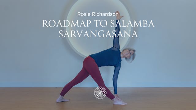 Roadmap to Salamba Sarvangasana • Ros...