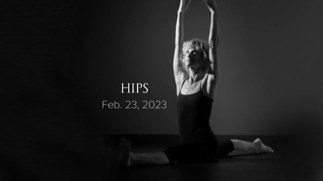 February 23, 2023:  Hips
