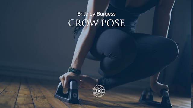 Tutorial: Crow Pose • Brittney Burges...