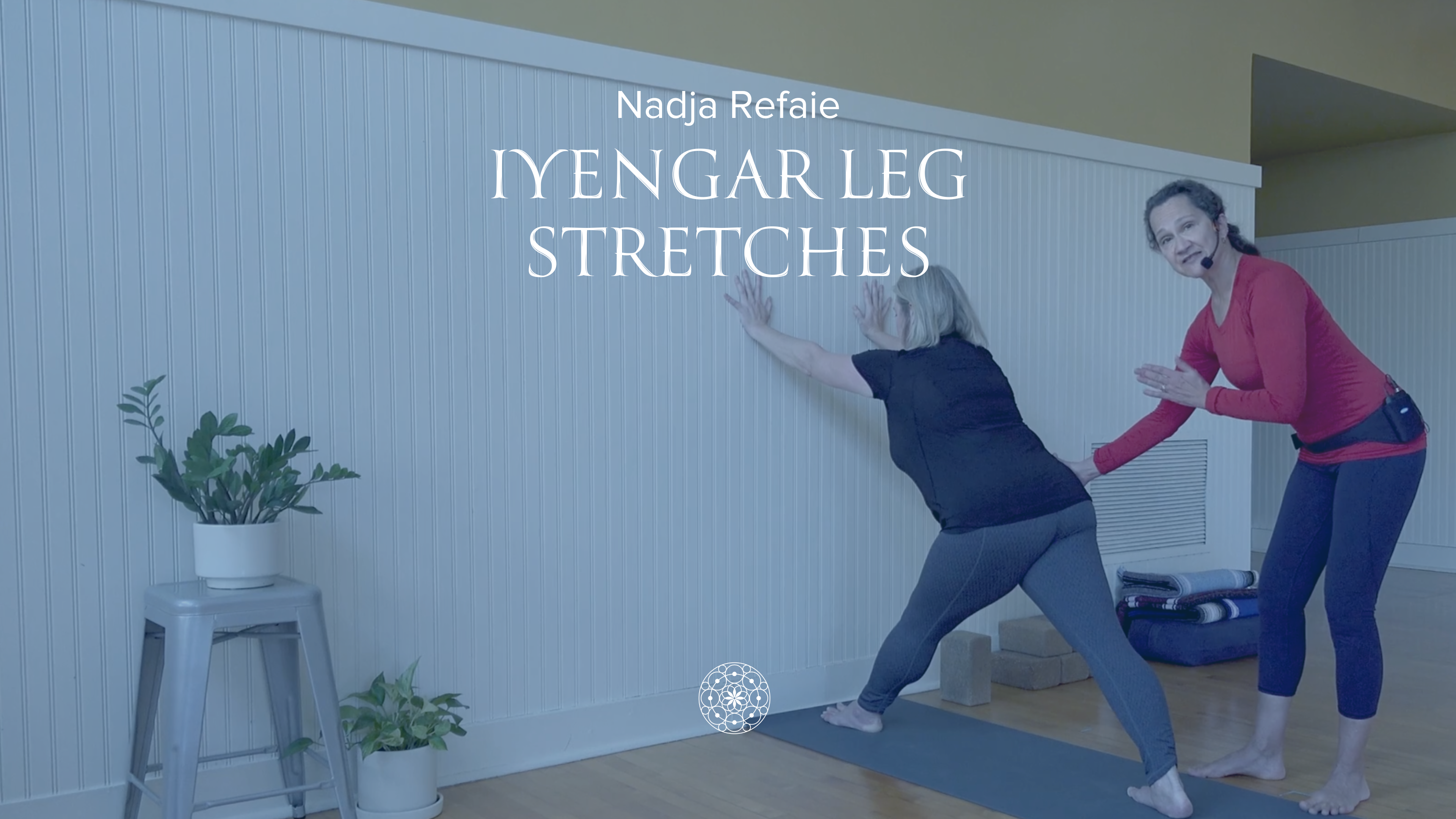 Iyengar: Introductory Leg Stretches • Nadja Refaie • 20 min
