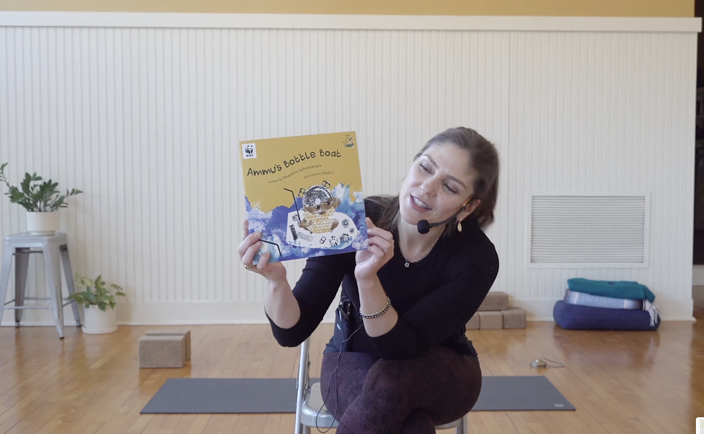 Kids yoga: Keep the sea plastic free! • Emily Sullivan • 30 min