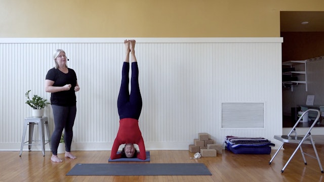 Iyengar: Inversion Practice for Experienced Students • Tristan Binns 30 min