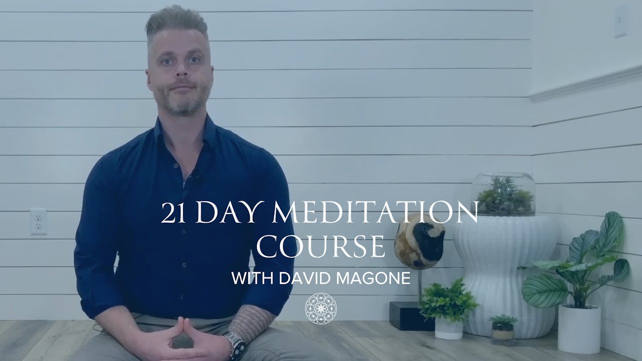 21 Day Meditation Course with David Magone