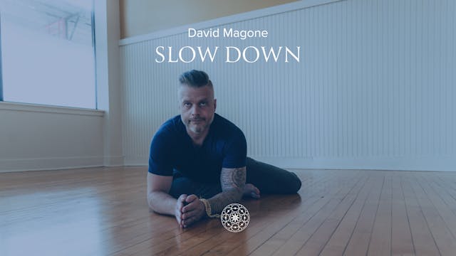 Restorative: Slow Down • David Magone...