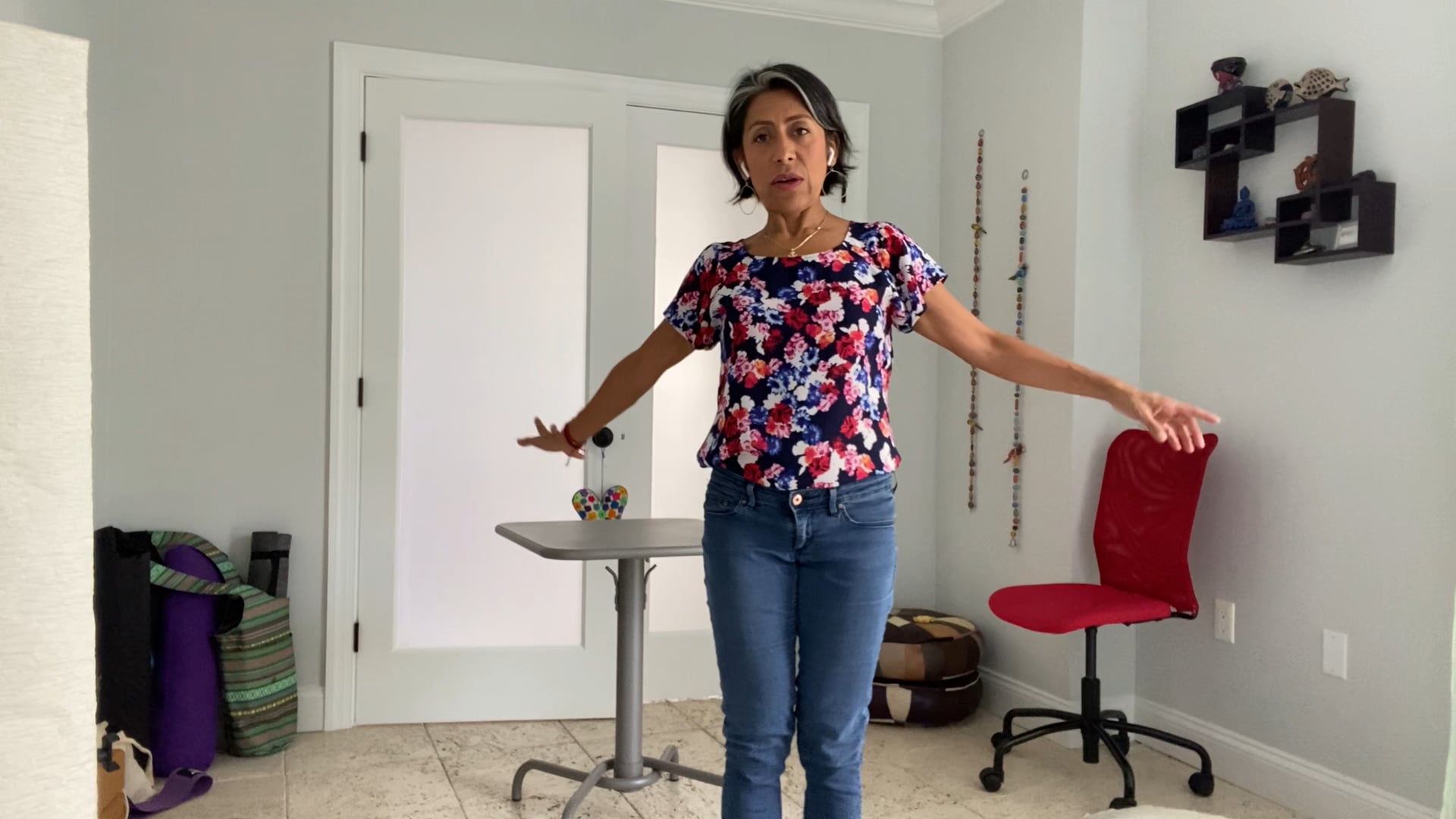 Desk/Office Yoga Stretch - 8 Mins