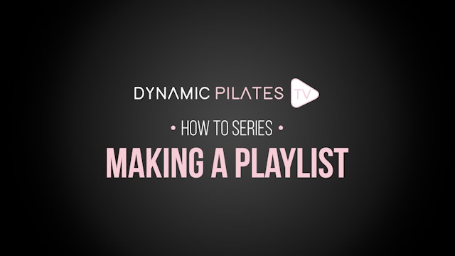 DPTV How To - Making a Playlist