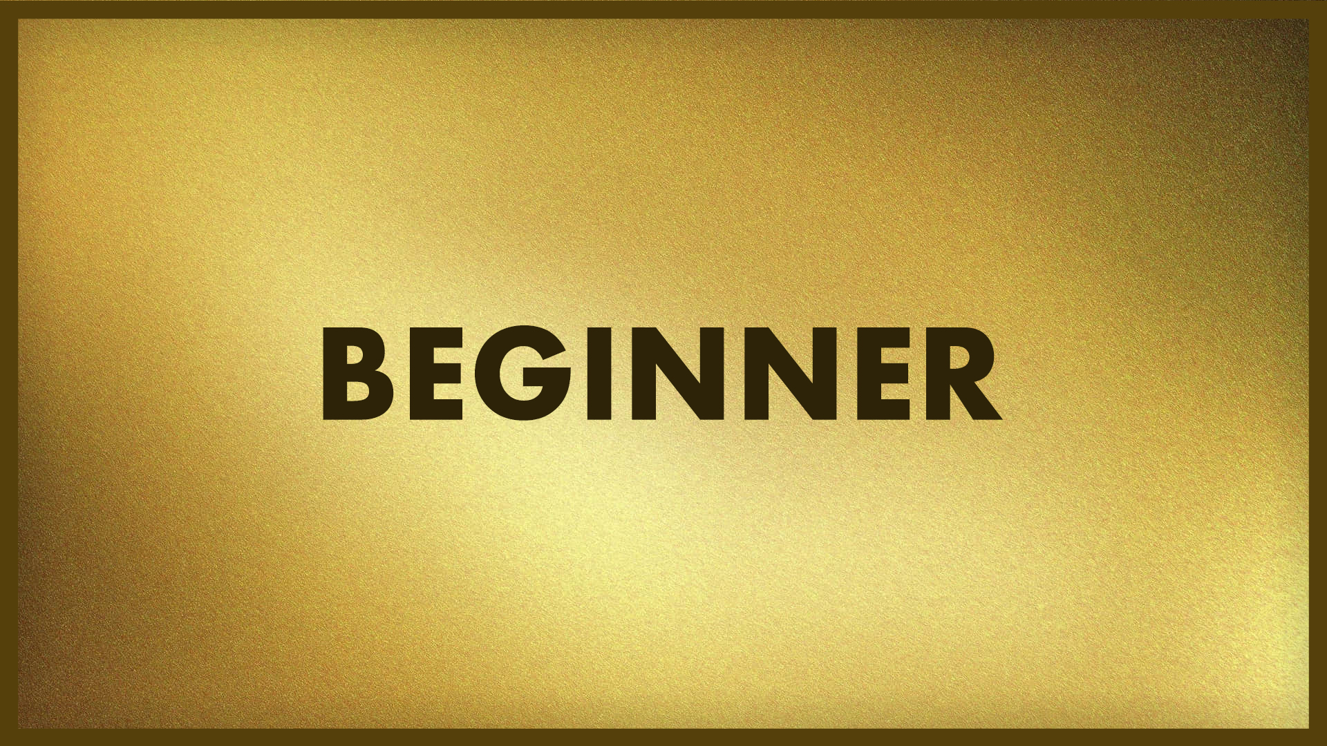 Beginner