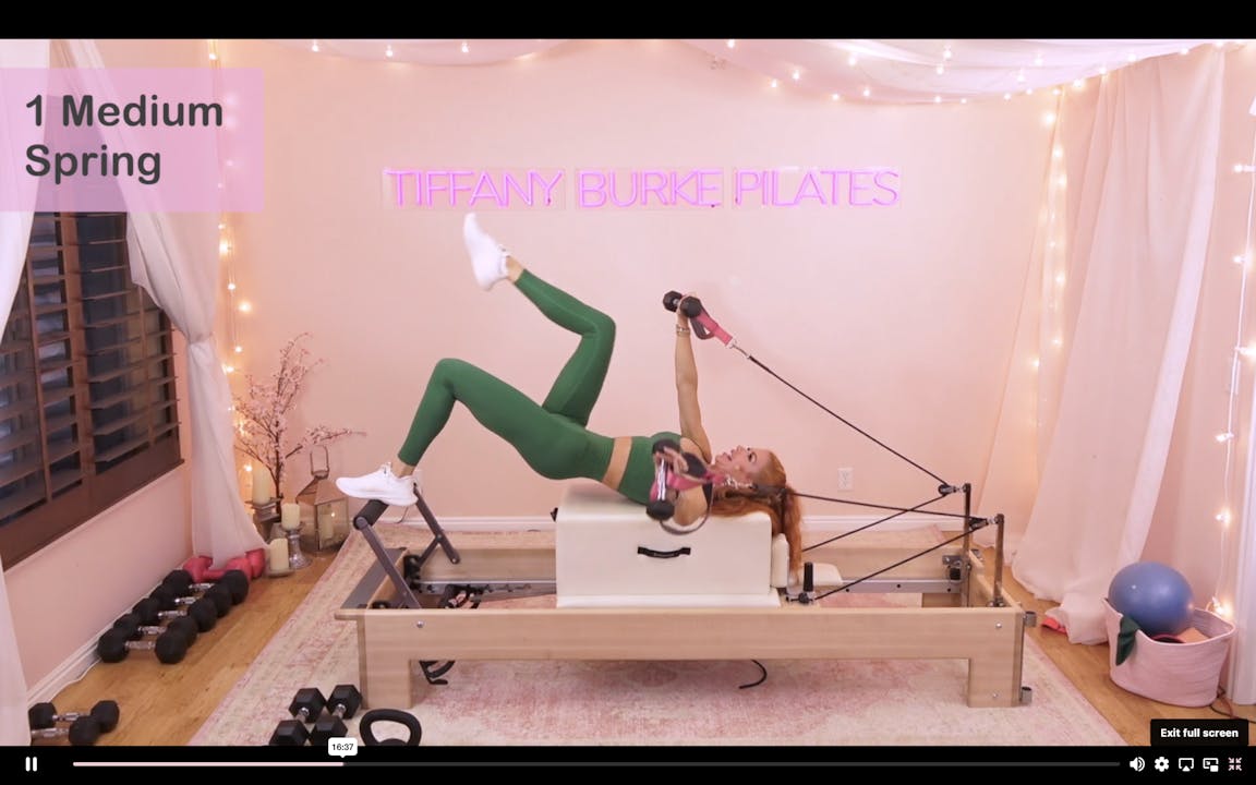 Spicy Reformer AF Dynamic Pilates TV Ondemand Pilates Training