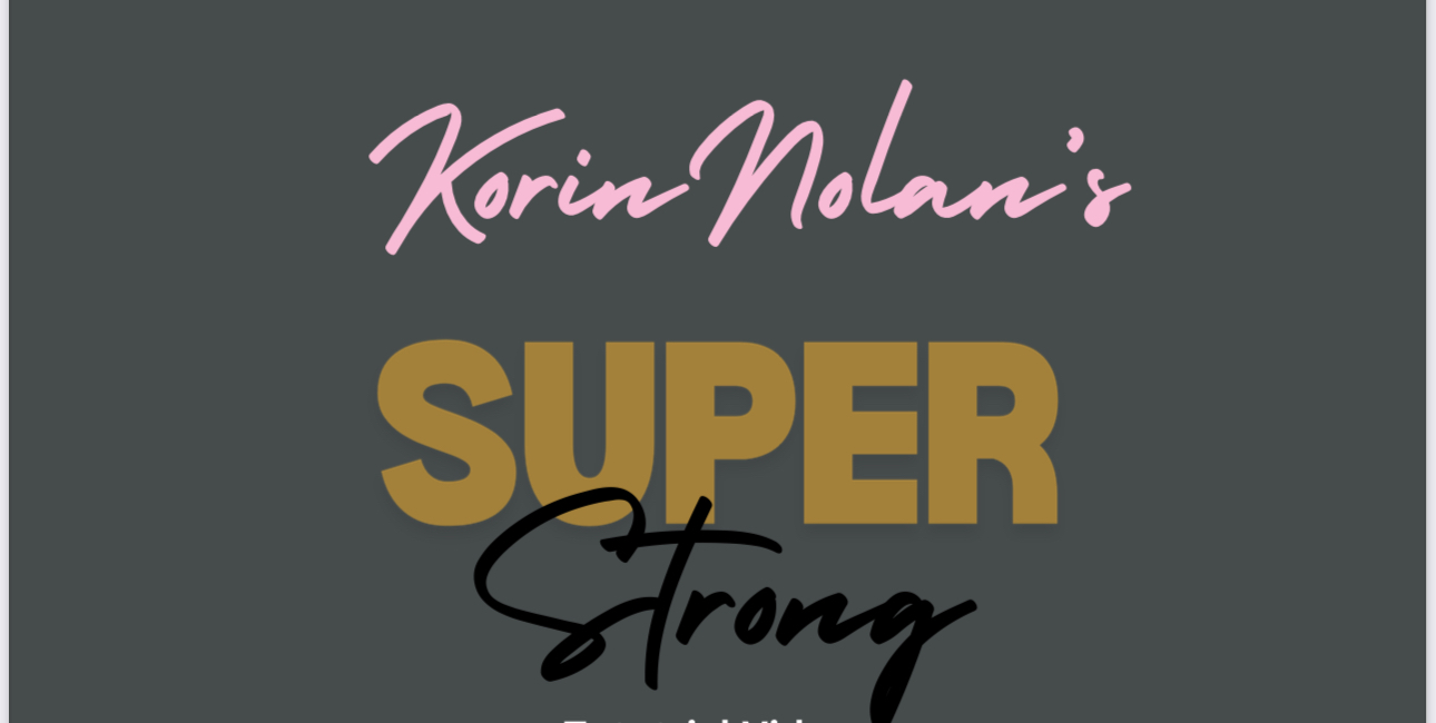 Korin's Super Strong Workshop