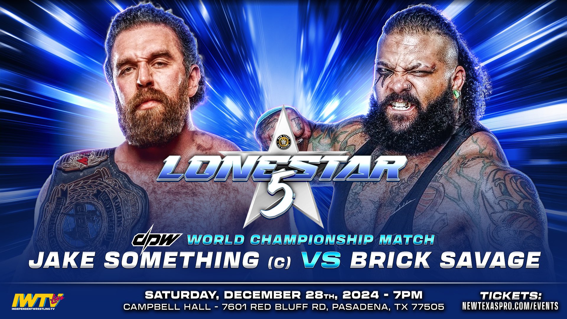 DPW World Championship: Jake Something (c) vs Brick Savage