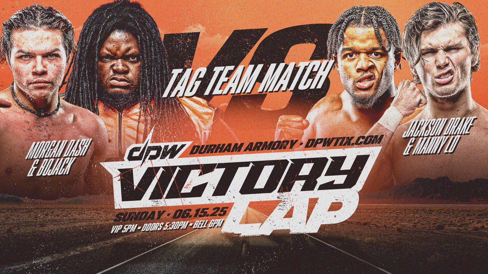 Morgan Dash & BOJACK vs Jackson Drake & Manny Lo