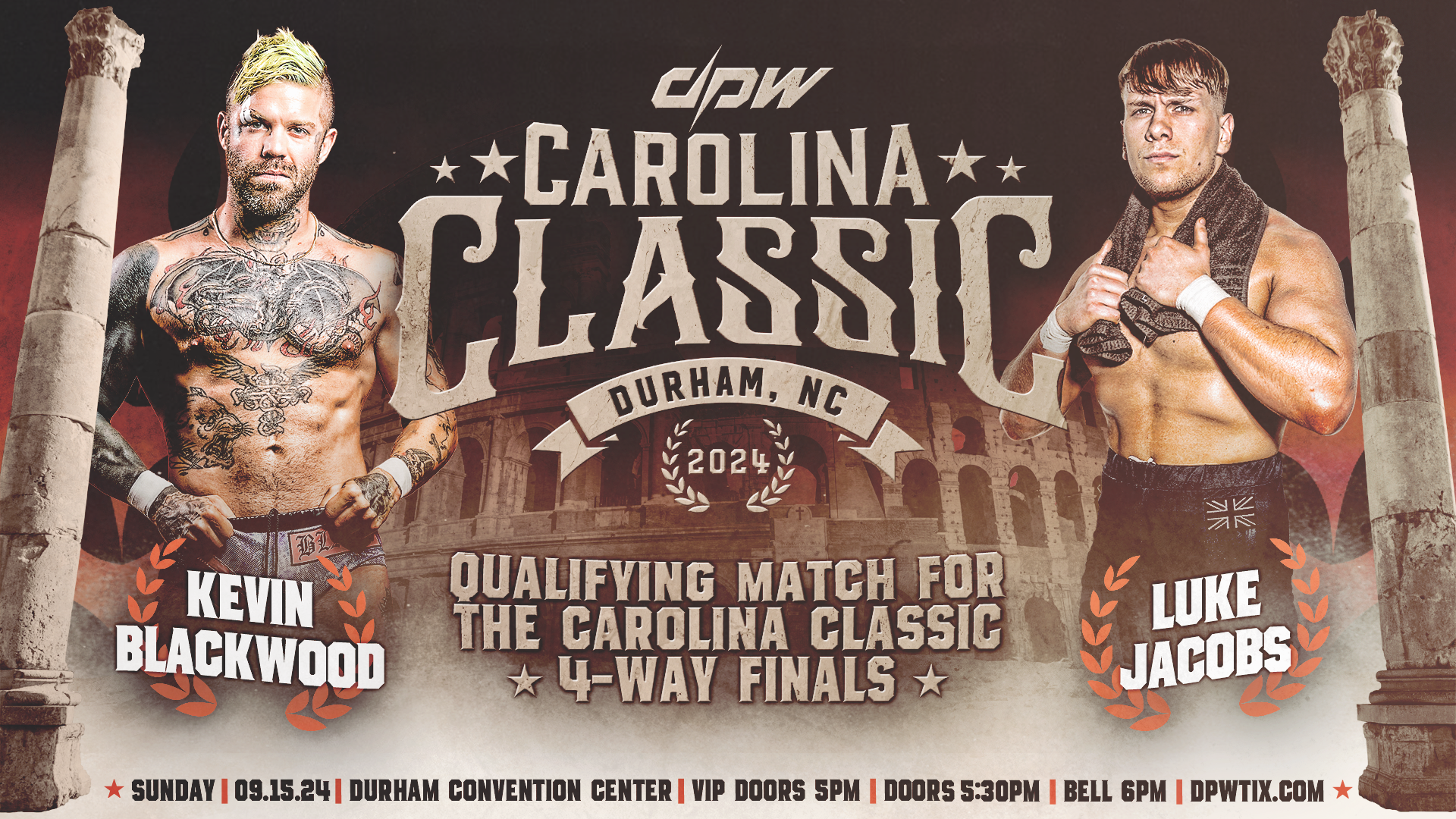 Kevin Blackwood vs Luke Jacobs