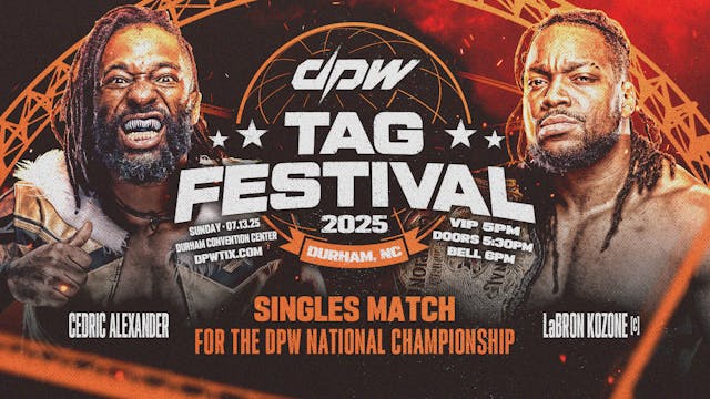 Cedric Alexander vs LaBron Kozone