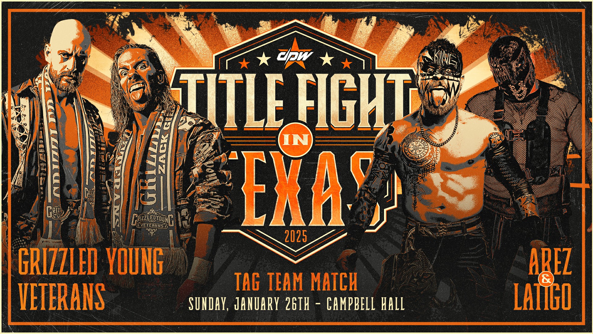 Grizzled Young Veterans vs Arez & Latigo