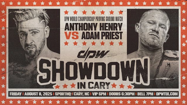 Anthony Henry vs Adam Priest (c)
