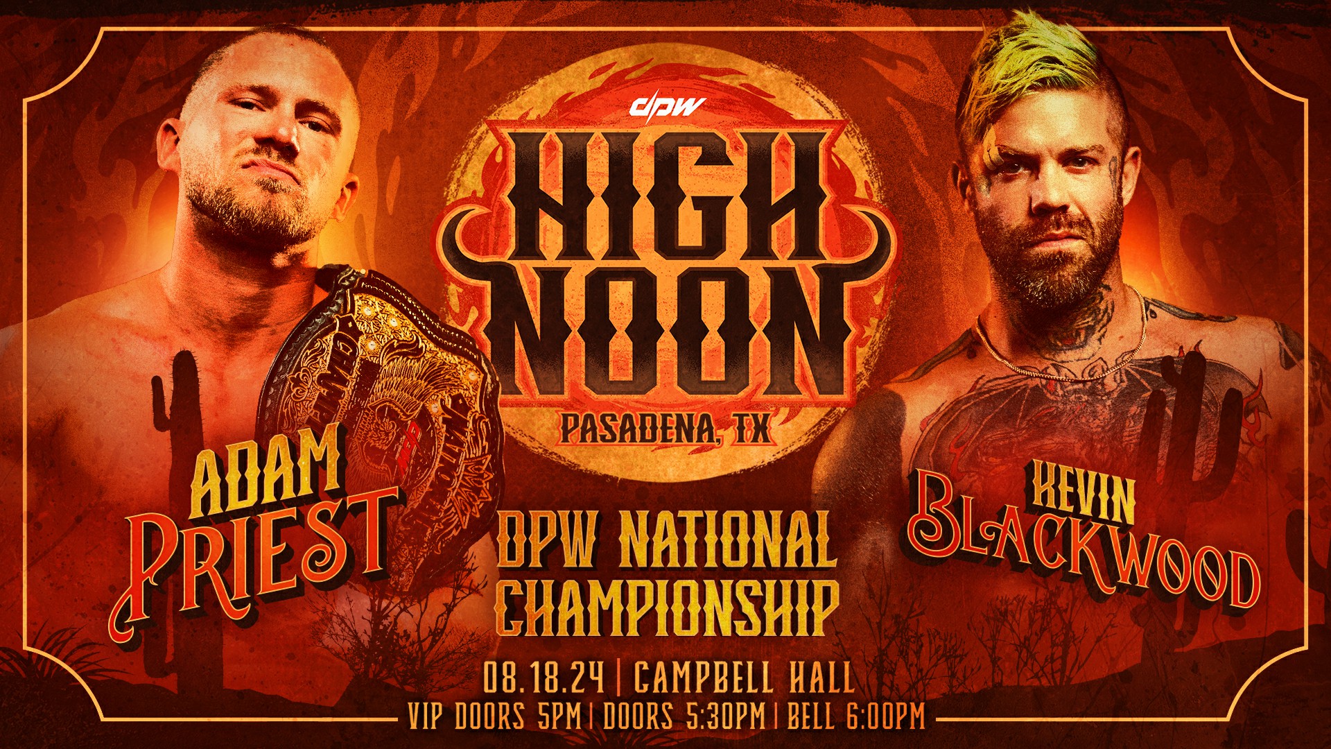 Kevin Blackwood vs Adam Priest