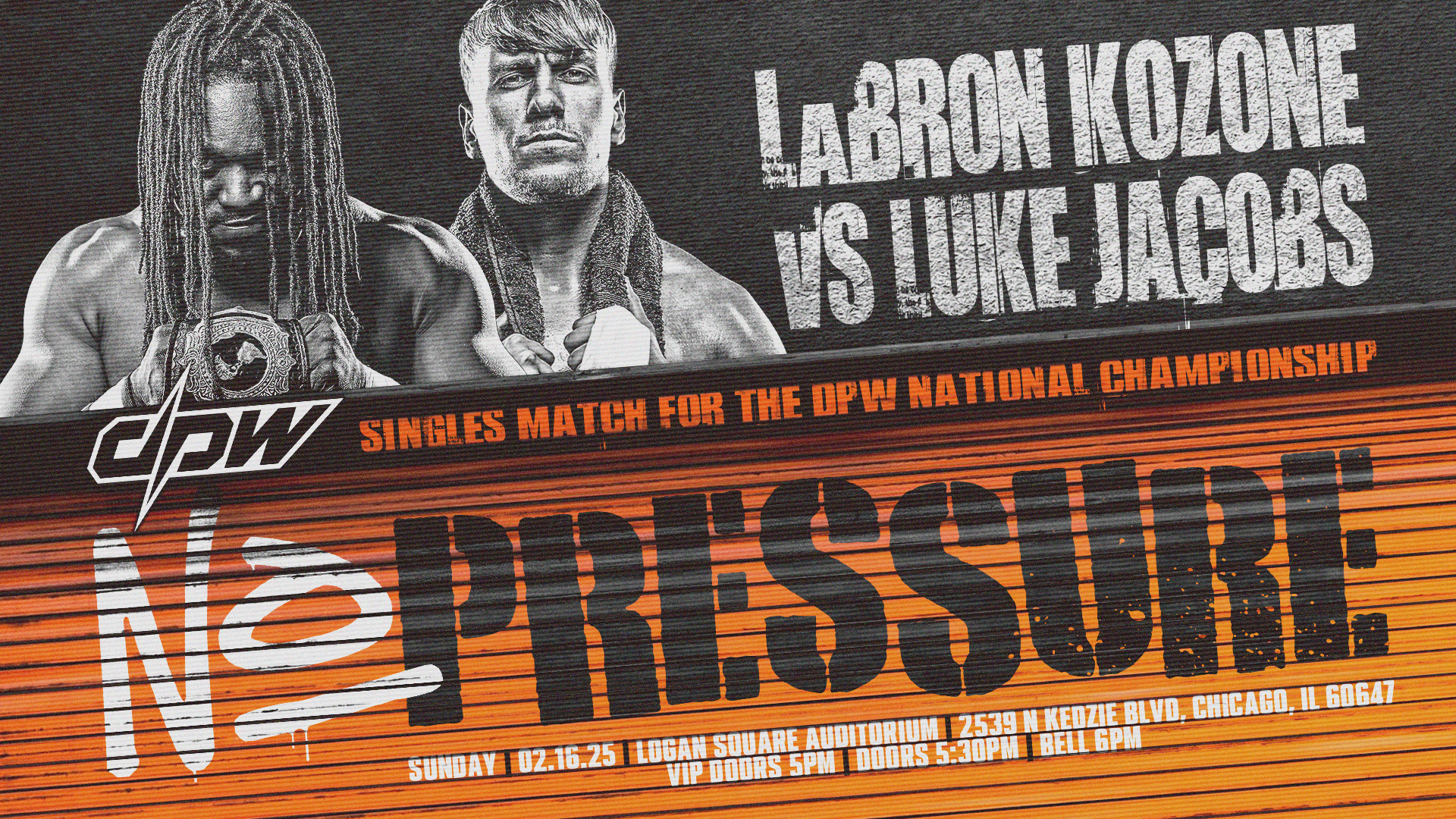 LaBron Kozone (c) vs Luke Jacobs