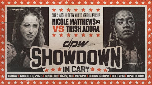 Nicole Matthews (c) vs Trish Adora