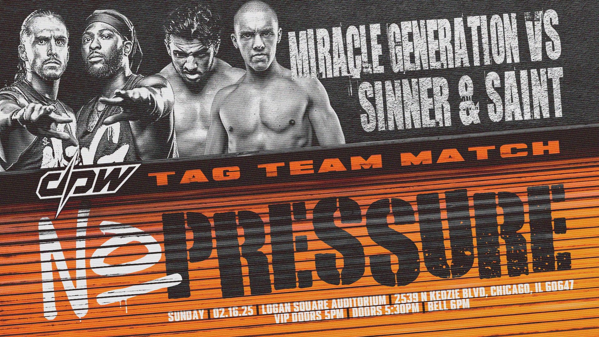 Miracle Generation vs Sinner & Saint