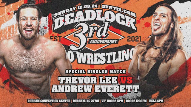 Trevor Lee vs Andrew Everett