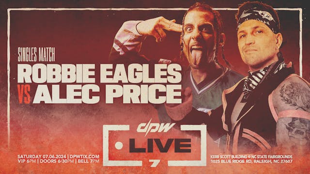 Alec Price vs Robbie Eagles