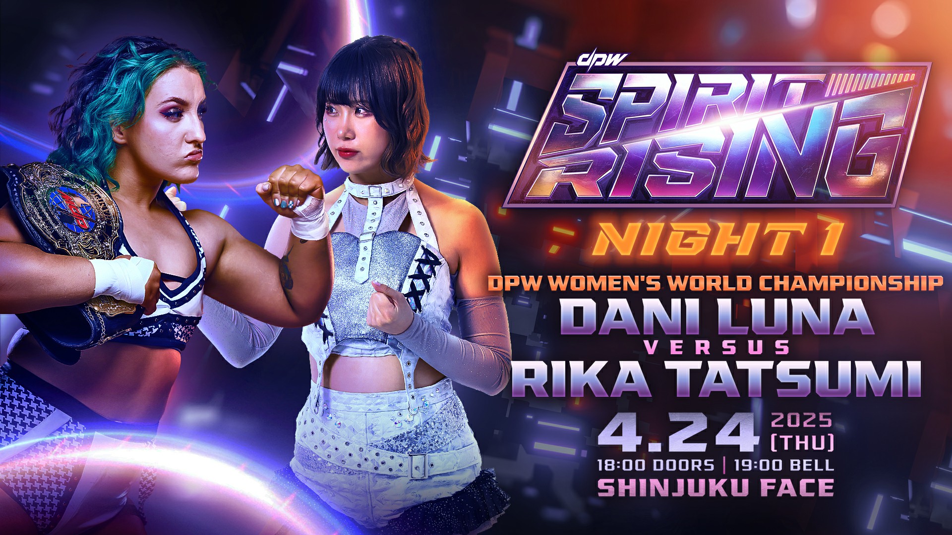 Dani Luna (c) vs Rika Tatsumi