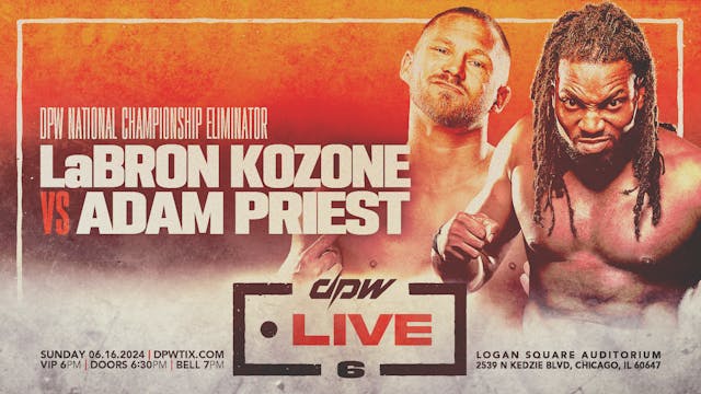 LaBron Kozone vs Adam Priest