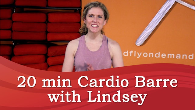 20 Minute Cardio Barre w/ Lindsey