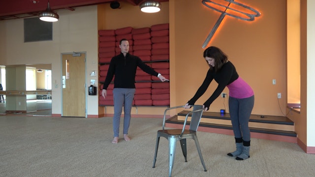 6 Minute Chair Yoga with Brady and Lynn