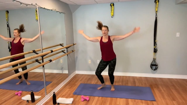 30 Minute Barre-Extra ABS!!