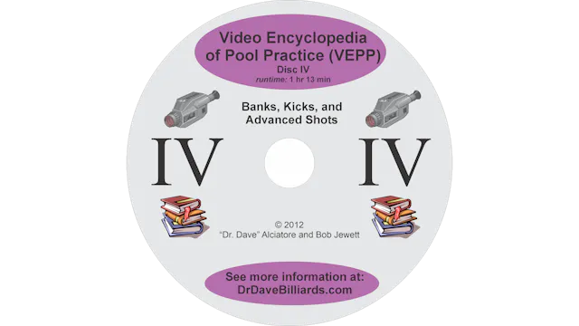 VEPP IV - Banks, Kicks, and Advanced Shots