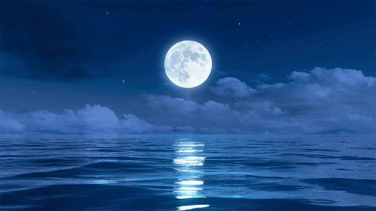 Ambient Synth Relaxing Music with Background Waves