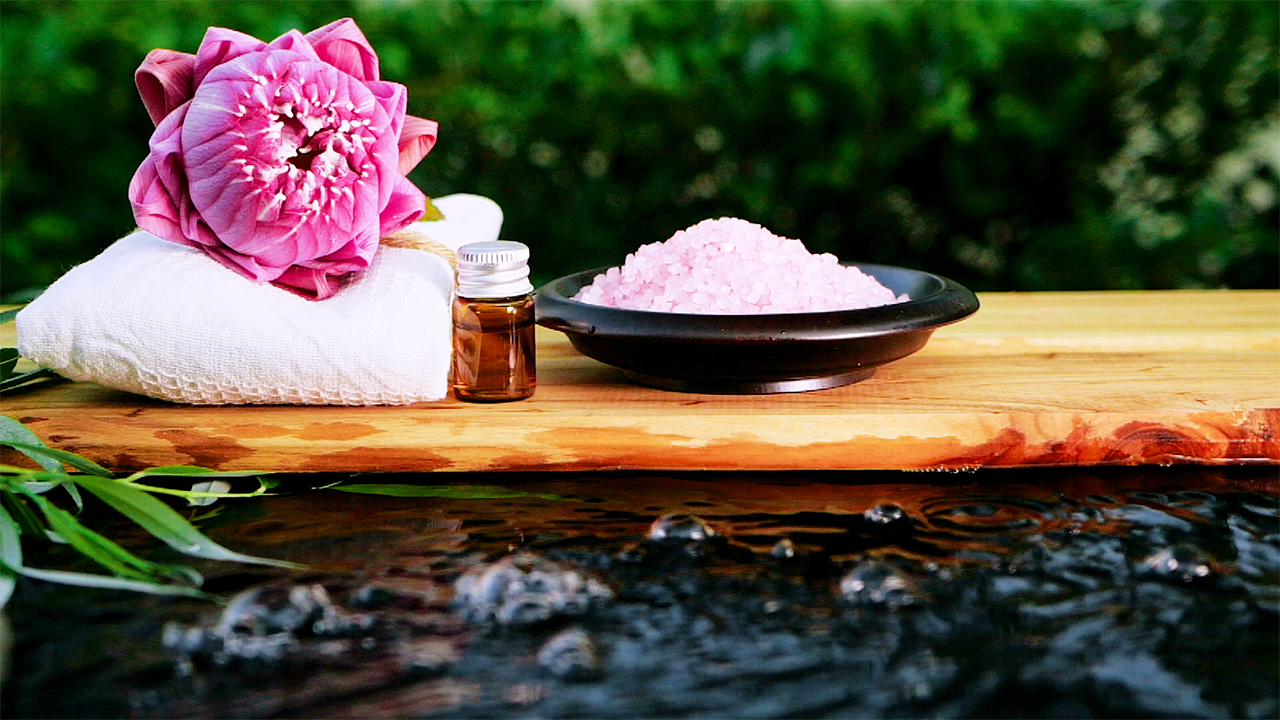 Spa Water Sound and Beautiful Relaxing Music