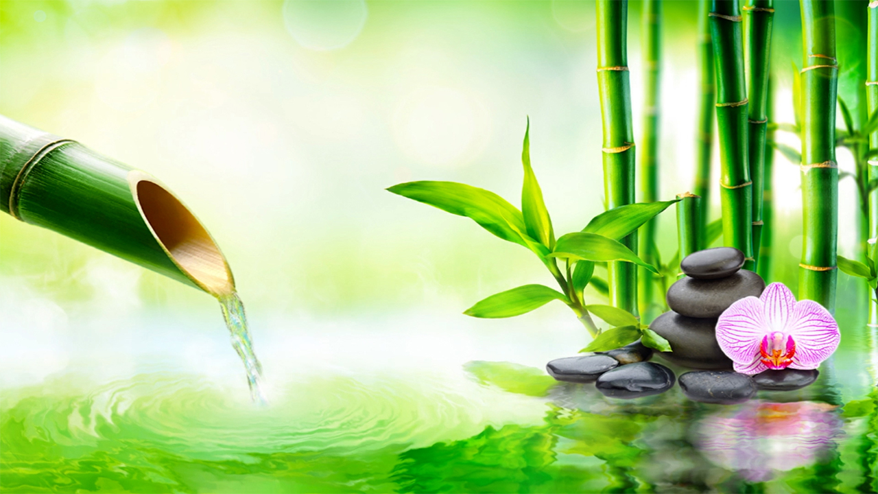 Relaxing Music and Spa Water Sounds