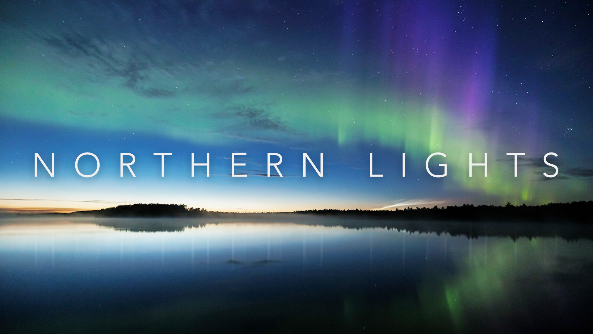 Northern Lights Footage and Peaceful Music
