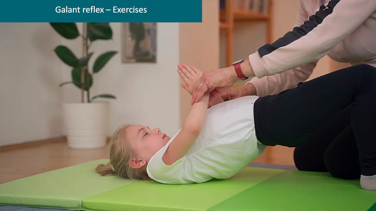 Galant reflex - Exercises