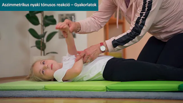 Aszimmetrikus nyaki tónusos reakció - Gyakorlatok